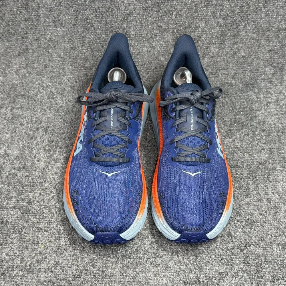 Hoka Challenger ATR 7 Trail Running Shoes Men 10.5 Stone Blue Athletic Run Train
